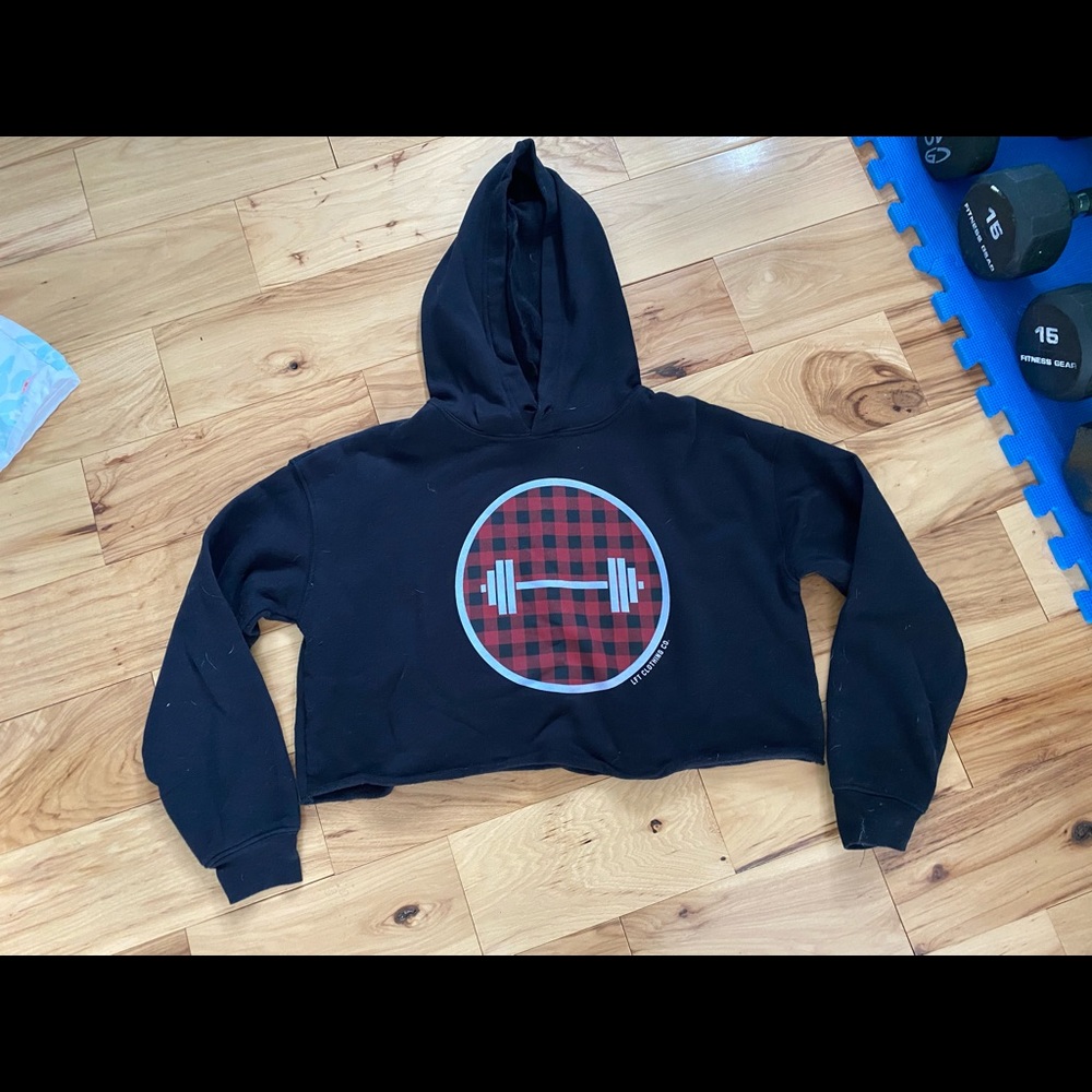 Lft Clothing Co Crop Hoodie, M